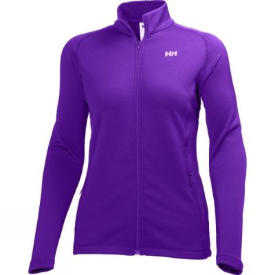 Top Helly Hansen Vertrex Full Zip Strech Mujer Moradas - Chile DPV012593